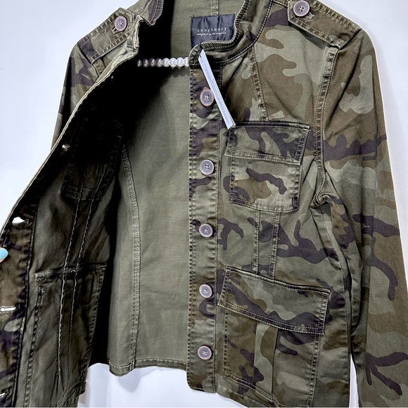 Sanctuary Green Camo Size Small Jacket - Picture 7 of 10